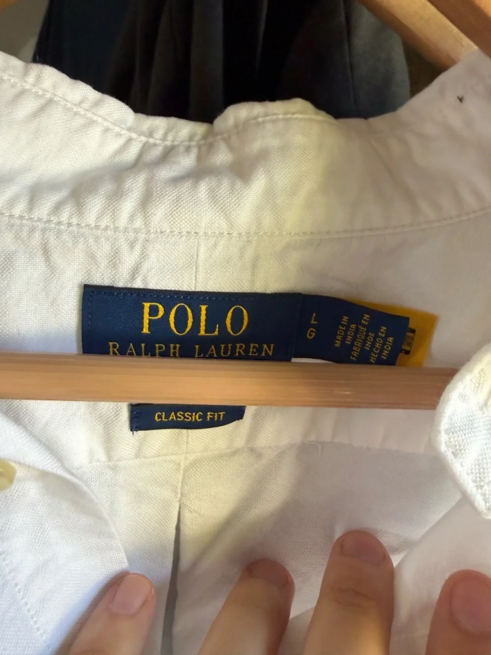POLO RALPH LAUREN MENS CLASSIC BUTTON UP SIZE XL